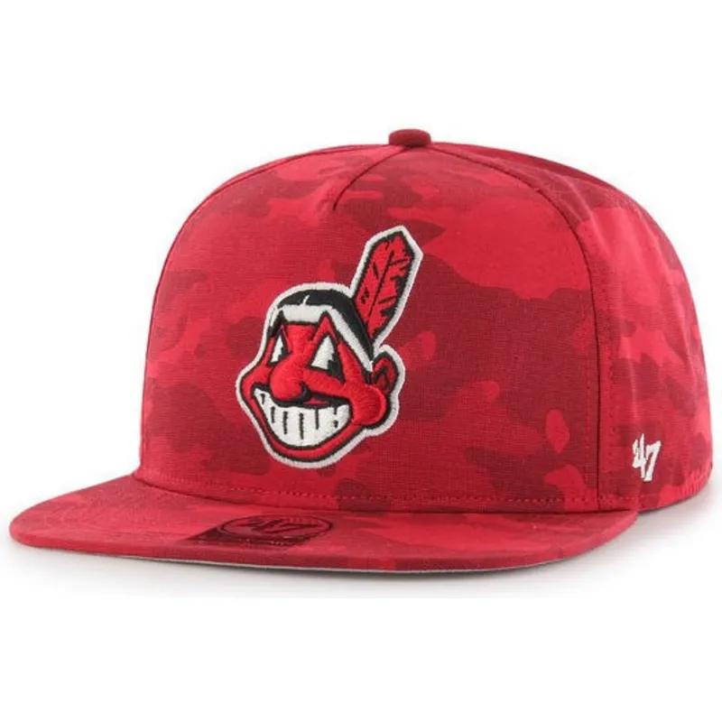mutzen-flach-tarnung-snapback-der-cleveland-indians-mlb-von-47-brand