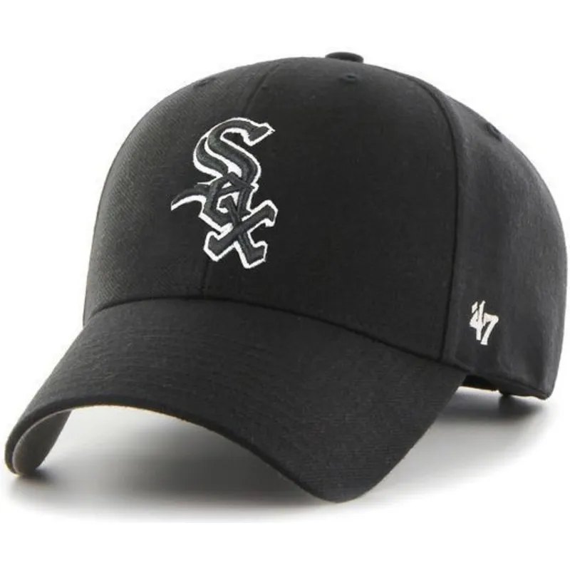 mutzen-gebogen-schwarz-snapback-der-chicago-white-sox-mlb-von-47-brand mutzen-gebogen-schwarz-snapback-der-chicago-white-sox-mlb-von-47-brand