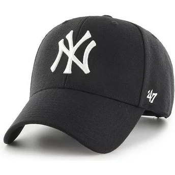 Casquette courbée noire snapback New York Yankees MLB MVP 47 Brand