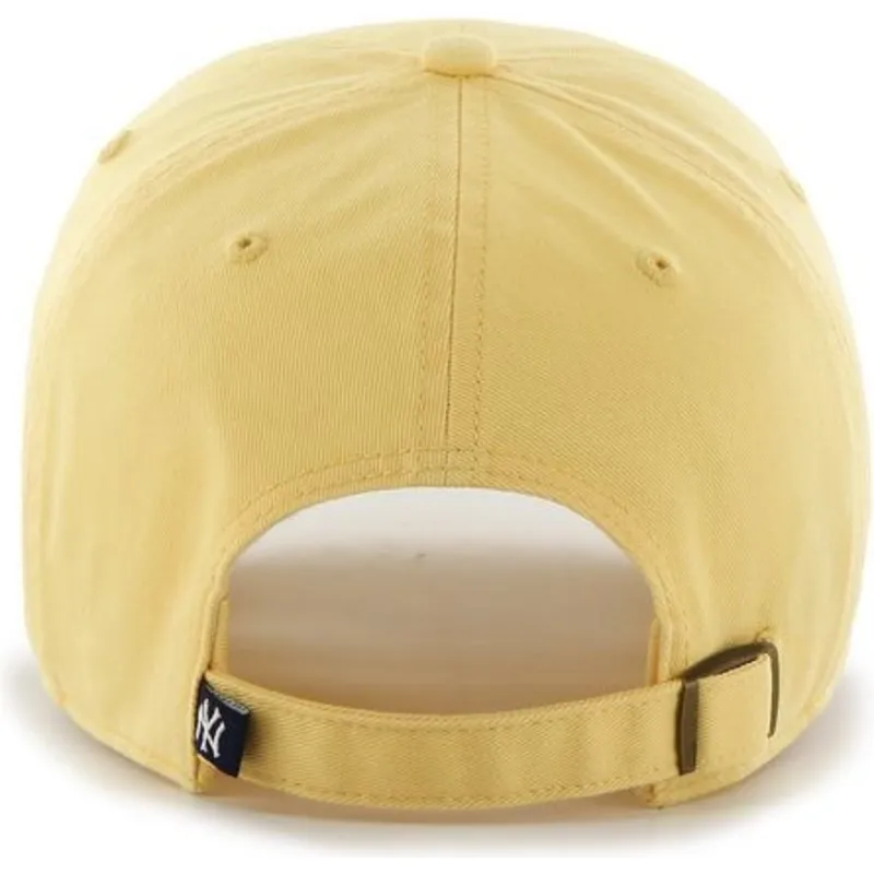 mutzen-gebogen-gelb-verstellbares-band-der-new-york-yankees-mlb-von-47-brand