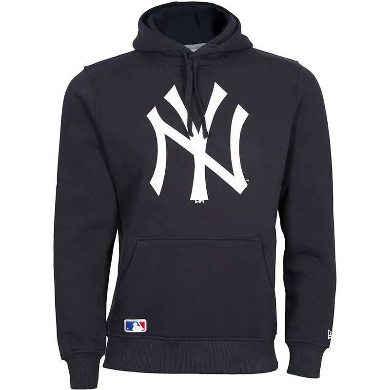 marineblaues-kapuzensweatshirt-pullover-hoodie-der-new-york-yankees-mlb-von-new-era marineblaues-kapuzensweatshirt-pullover-hoodie-der-new-york-yankees-mlb-von-new-era