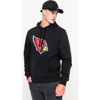 Sweat à capuche noir Pullover Hoodie Arizona Cardinals NFL New Era