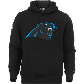 Sweat à capuche noir Pullover Hoodie Carolina Panthers NFL New Era