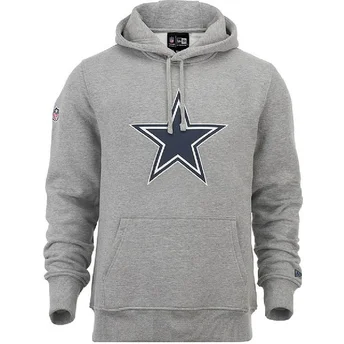 Sweat à capuche gris Pullover Hoodie Dallas Cowboys NFL New Era