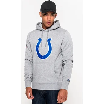 Sweat à capuche gris Pullover Hoodie Indianapolis Colts NFL New Era