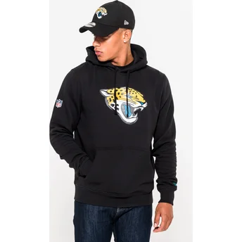 Sweat à capuche noir Pullover Hoodie Jacksonville Jaguars NFL New Era