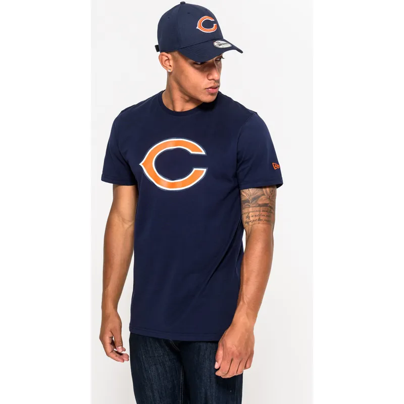 t-shirt-kurzarm-blau-de-der-chicago-bears-nfl-von-new-era