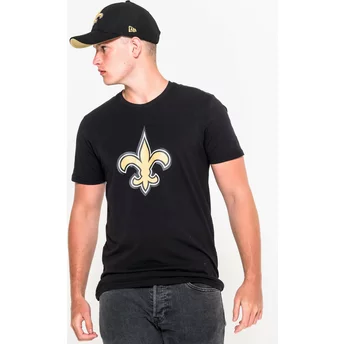 T-shirt à manche courte noir New Orleans Saints NFL New Era