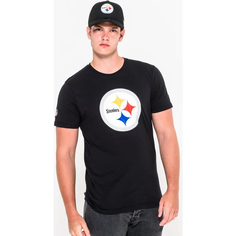 t-shirt-kurzarm-schwarz-de-der-pittsburgh-steelers-nfl-von-new-era