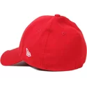 casquette-courbee-rouge-ajustee-39thirty-basic-flag-new-era