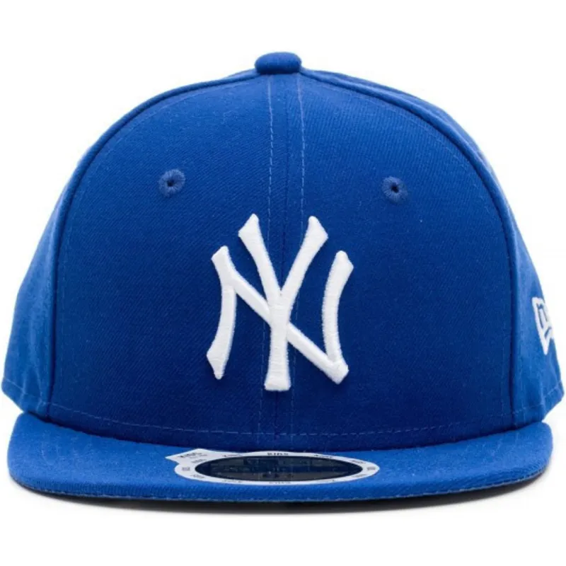 mutzen-flach-blau-angepasst-fur-kinder-59fifty-essential-der-new-york-yankees-mlb-von-new-era mutzen-flach-blau-angepasst-fur-kinder-59fifty-essential-der-new-york-yankees-mlb-von-new-era