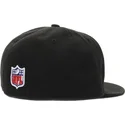 mutzen-flach-schwarz-angepasst-59fifty-authentic-on-field-game-der-las-vegas-raiders-nfl-von-new-era