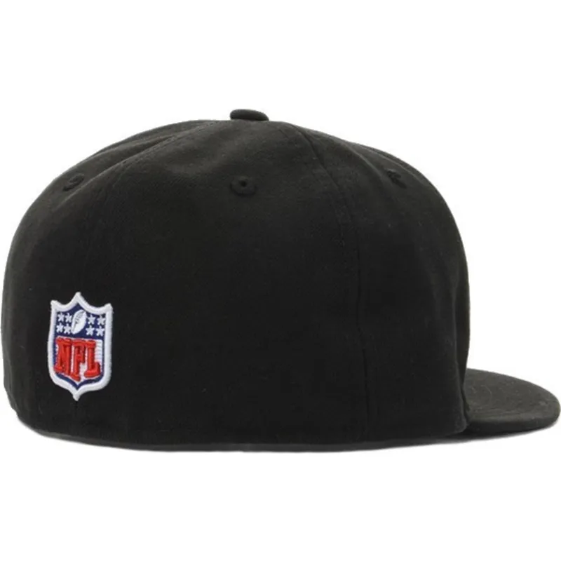 mutzen-flach-schwarz-angepasst-59fifty-authentic-on-field-game-der-las-vegas-raiders-nfl-von-new-era