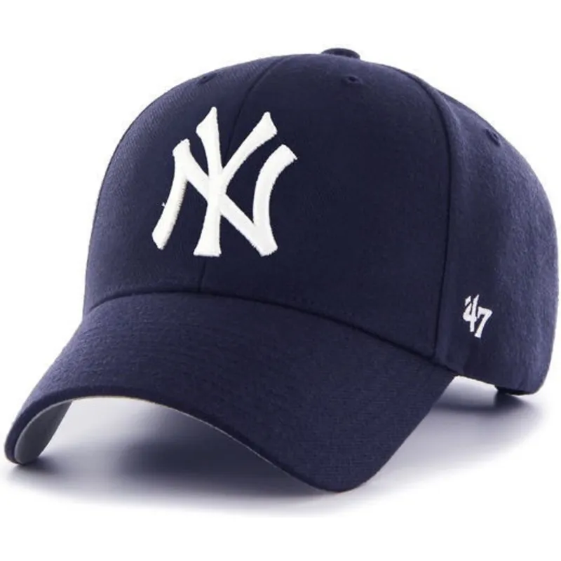 mutzen-gebogen-marineblau-verstellbares-band-claro-der-new-york-yankees-mlb-von-47-brand mutzen-gebogen-marineblau-verstellbares-band-claro-der-new-york-yankees-mlb-von-47-brand