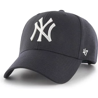 Mützen gebogen marineblau snapback der New York Yankees MLB von 47 Brand