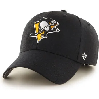 schwarze-gebogene-kappe-der-pittsburgh-penguins-nhl-mvp-von-47-brand