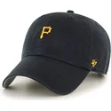mutzen-gebogen-schwarz-verstellbares-band-mini-der-pittsburgh-pirates-mlb-von-47-brand