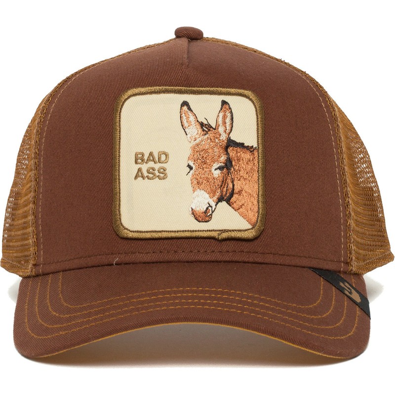 goorin-bros-donkey-bad-bad-ass-brown-trucker-hat