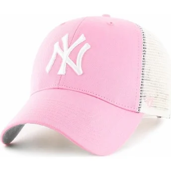 Mützen gebogen rosa snapback der New York Yankees MLB von 47 Brand