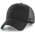47-brand-black-logo-chicago-white-sox-mlb-mvp-branson-black-trucker-hat