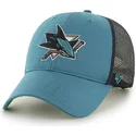 mutzen-gebogen-grun-snapback-der-san-jose-sharks-nhl-von-47-brand
