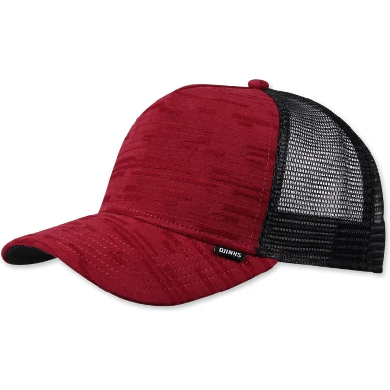 mutzen-gebogen-rot-snapback-von-djinns mutzen-gebogen-rot-snapback-von-djinns