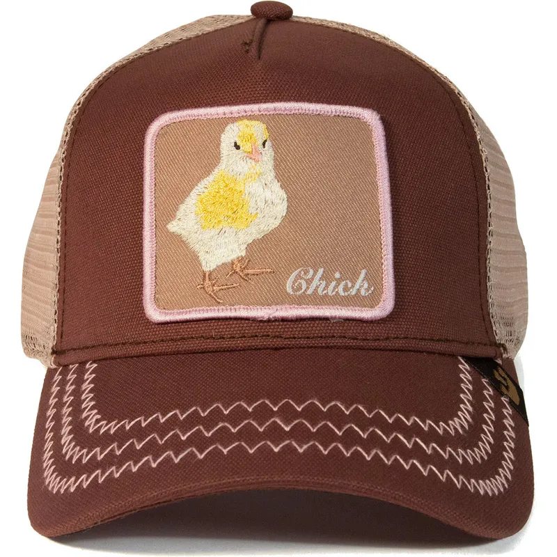 mutzen-gebogen-braun-snapback-the-farm-von-goorin-bros mutzen-gebogen-braun-snapback-the-farm-von-goorin-bros