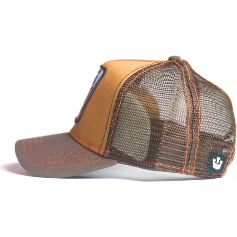 mutzen-gebogen-braun-snapback-the-farm-von-goorin-bros mutzen-gebogen-braun-snapback-the-farm-von-goorin-bros