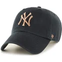 mutzen-gebogen-schwarz-verstellbares-band-bronce-der-new-york-yankees-mlb-von-47-brand