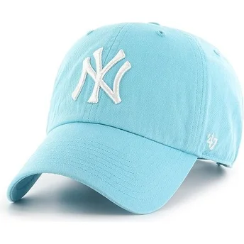 Mützen gebogen blau verstellbares band caribe der New York Yankees MLB von 47 Brand