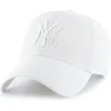 mutzen-gebogen-weiss-verstellbares-band-der-new-york-yankees-mlb-von-47-brand