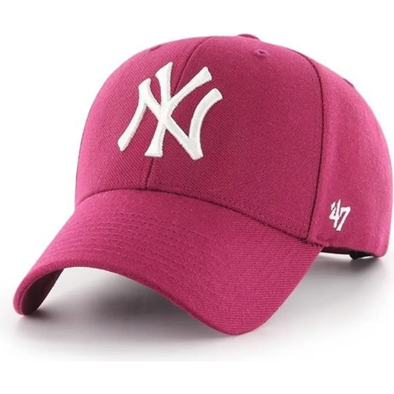 mutzen-gebogen-rosa-snapback-galaxy-der-new-york-yankees-mlb-von-47-brand mutzen-gebogen-rosa-snapback-galaxy-der-new-york-yankees-mlb-von-47-brand