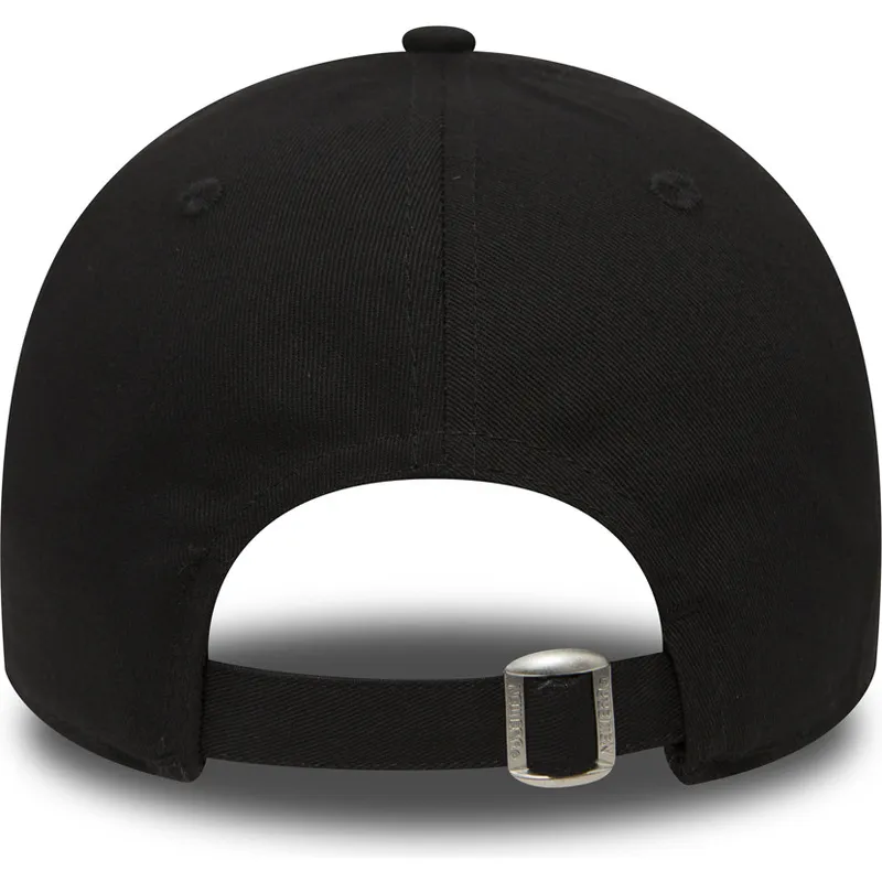 schwarze-verstellbare-curved-cap-9forty-essential-der-new-york-yankees-mlb-von-new-era