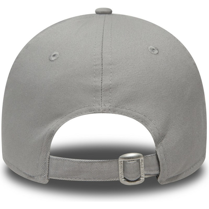 new-era-curved-brim-9forty-essential-new-york-yankees-mlb-grey-adjustable-cap