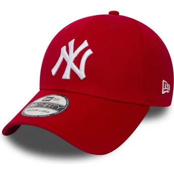 Mützen gebogen rot angepasst 39THIRTY Classic der New York Yankees MLB von New Era
