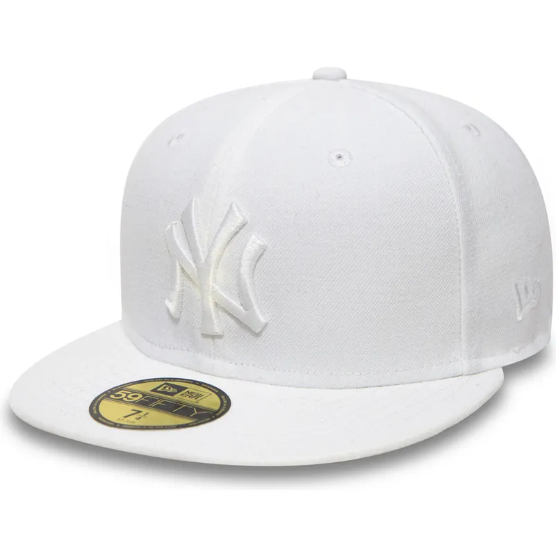 mutzen-flach-weiss-angepasst-59fifty-white-on-white-der-new-york-yankees-mlb-von-new-era mutzen-flach-weiss-angepasst-59fifty-white-on-white-der-new-york-yankees-mlb-von-new-era