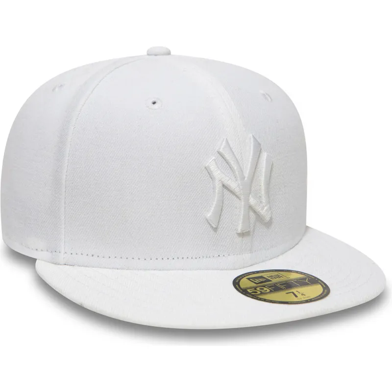 mutzen-flach-weiss-angepasst-59fifty-white-on-white-der-new-york-yankees-mlb-von-new-era mutzen-flach-weiss-angepasst-59fifty-white-on-white-der-new-york-yankees-mlb-von-new-era
