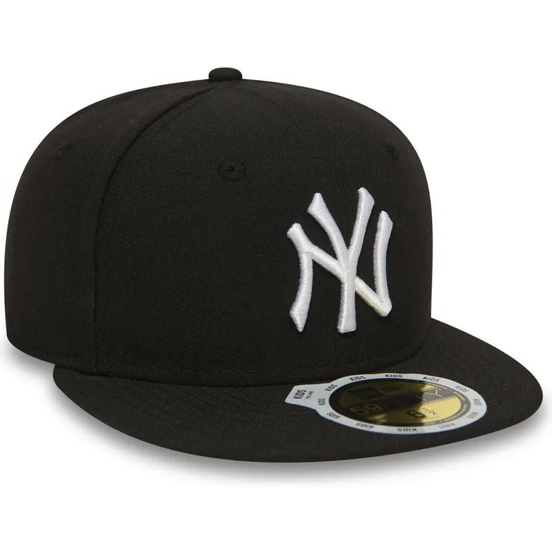 mutzen-flach-schwarz-angepasst-fur-kinder-59fifty-essential-der-new-york-yankees-mlb-von-new-era mutzen-flach-schwarz-angepasst-fur-kinder-59fifty-essential-der-new-york-yankees-mlb-von-new-era