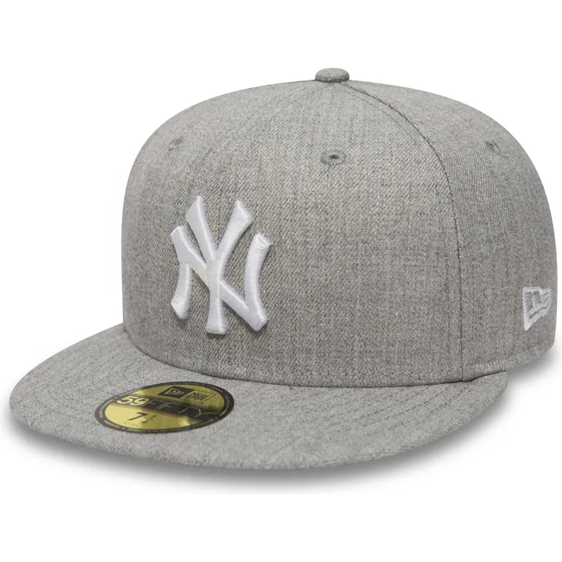 graue-anliegende-59fifty-essential-flat-cap-der-new-york-yankees-mlb-von-new-era graue-anliegende-59fifty-essential-flat-cap-der-new-york-yankees-mlb-von-new-era