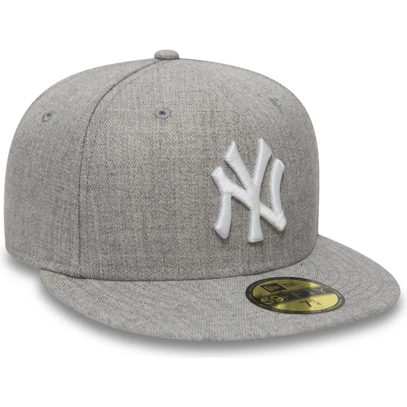 graue-anliegende-59fifty-essential-flat-cap-der-new-york-yankees-mlb-von-new-era graue-anliegende-59fifty-essential-flat-cap-der-new-york-yankees-mlb-von-new-era