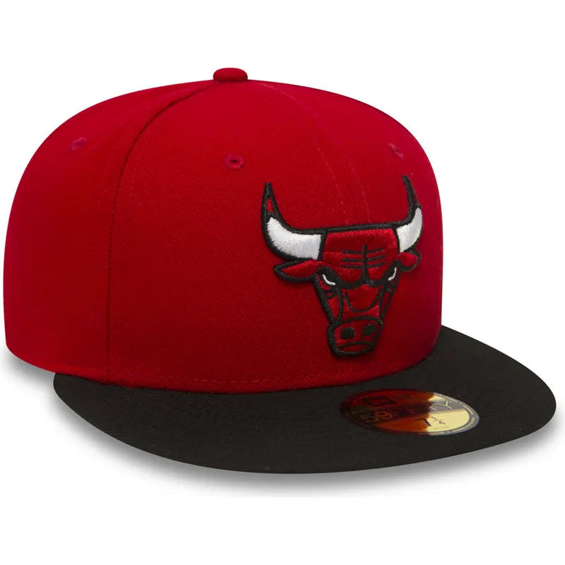 rote-anliegende-59fifty-essential-flat-cap-der-chicago-bulls-nba-von-new-era rote-anliegende-59fifty-essential-flat-cap-der-chicago-bulls-nba-von-new-era