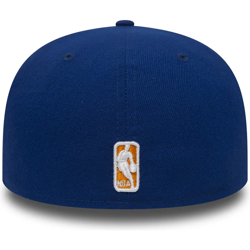 flache-blaue-angepasste-59fifty-essential-kappe-der-new-york-knicks-nba-von-new-era flache-blaue-angepasste-59fifty-essential-kappe-der-new-york-knicks-nba-von-new-era