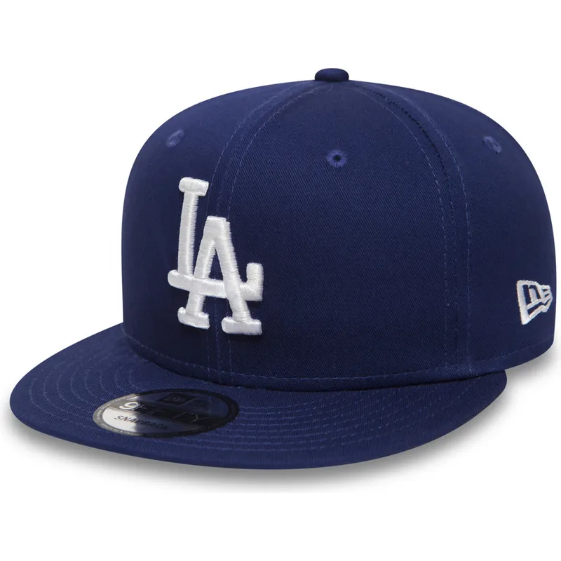flache-blaue-verstellbare-9fifty-essential-kappe-der-los-angeles-dodgers-mlb-von-new-era flache-blaue-verstellbare-9fifty-essential-kappe-der-los-angeles-dodgers-mlb-von-new-era