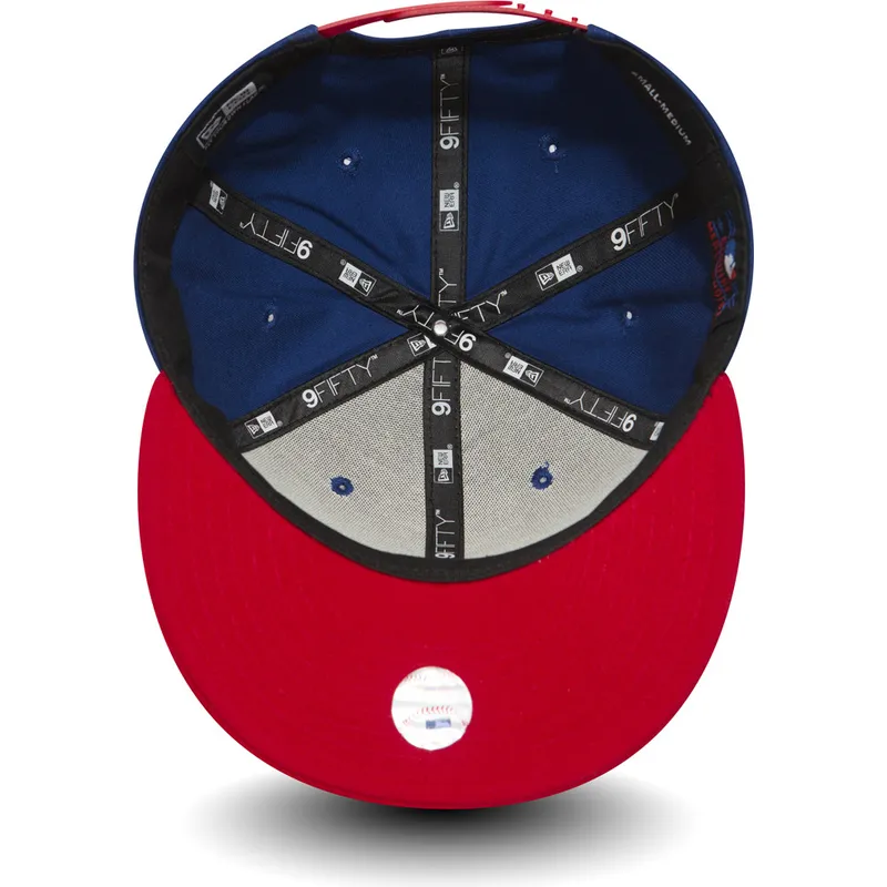 mutzen-flach-blau-snapback-ajustable-9fifty-cotton-block-der-new-york-yankees-mlb-von-new-era mutzen-flach-blau-snapback-ajustable-9fifty-cotton-block-der-new-york-yankees-mlb-von-new-era