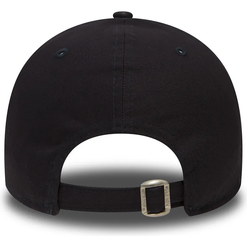 marineblaue-verstellbare-curved-cap-9forty-essential-der-new-york-yankees-mlb-von-new-era