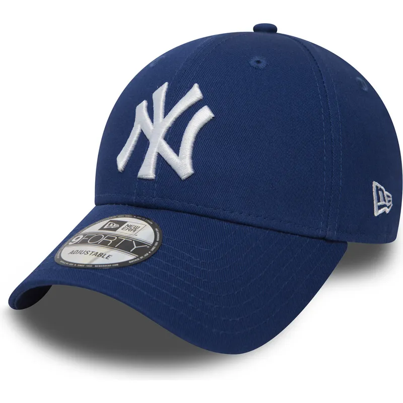 blaue-verstellbare-curved-cap-9forty-essential-der-new-york-yankees-mlb-von-new-era blaue-verstellbare-curved-cap-9forty-essential-der-new-york-yankees-mlb-von-new-era