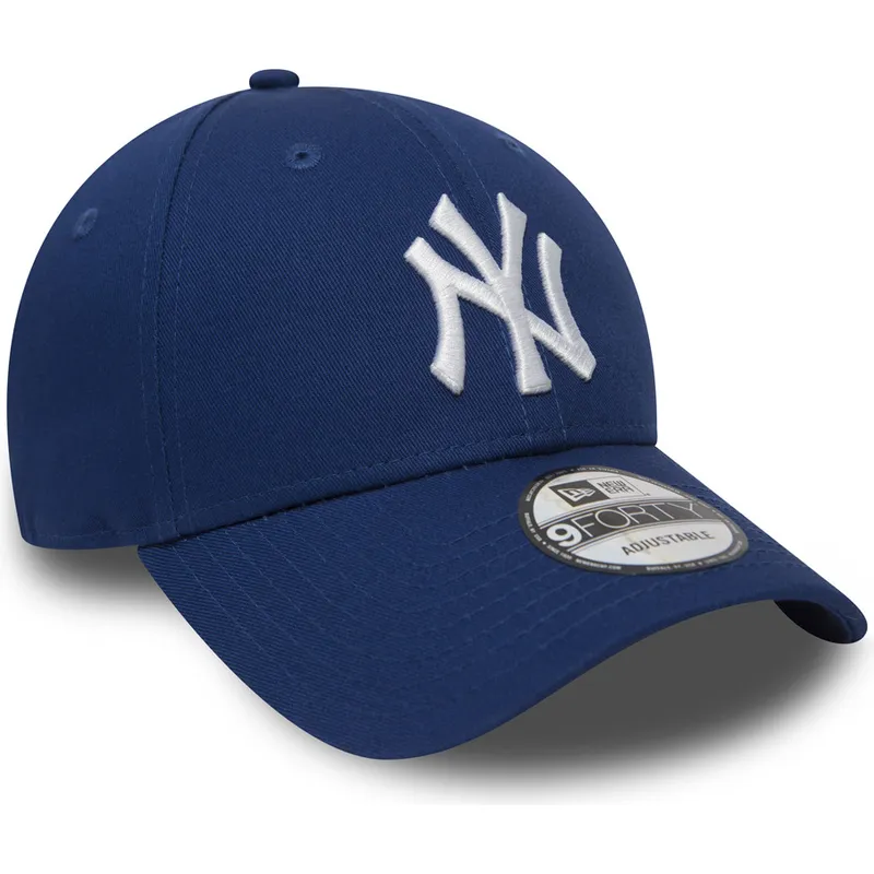 blaue-verstellbare-curved-cap-9forty-essential-der-new-york-yankees-mlb-von-new-era blaue-verstellbare-curved-cap-9forty-essential-der-new-york-yankees-mlb-von-new-era