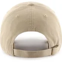 mutzen-gebogen-beige-verstellbares-band-caqui-negro-der-los-angeles-dodgers-mlb-von-47-brand