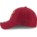 mutzen-gebogen-rot-verstellbares-band-9forty-the-league-der-cleveland-cavaliers-nba-von-new-era
