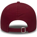 rote-kardinale-verstellbare-gebogene-kappe-9forty-essential-der-new-york-yankees-mlb-von-new-era